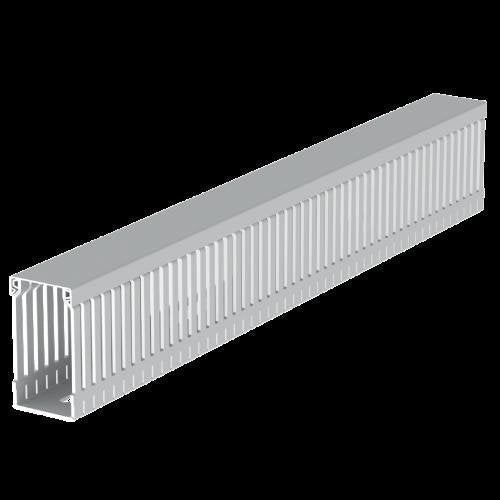 Unex - Verdrahtungskanal lgr 80.40.88 RAL7035 80x40 − 2 Meter