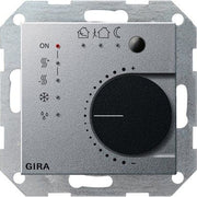 Gira - Bussystem-Raumtemperaturregler Stetigregler alu 210026 KNX/EIB