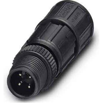 Phoenix Contact - Rundsteckverbinder, feldkonfektionierbar (Industriesteckverbinder) Sensor-/Aktor-Stecker SACC-M12MS-4QO-0,34