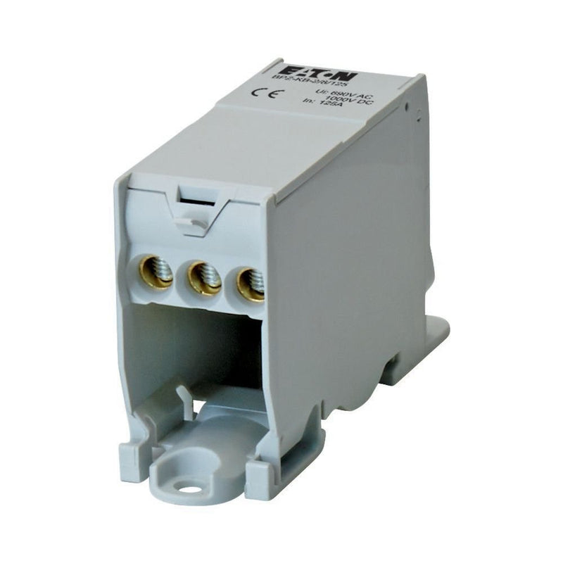 Eaton - Verteilerbaugruppe Klemmen Klemmenblock 1polig 125A BPZ-KB-2/8/125 8 Abgangsklemmen
