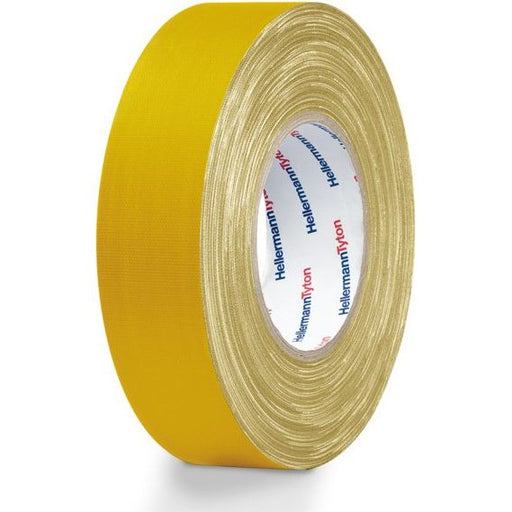 HellermannTyton - Klebeband Gewebeband HelaTapeTex YE 19mm x10m ge
