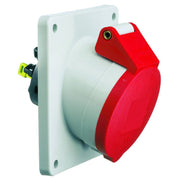 Bals Elektrotech - CEE-Anbausteckdose (IEC 60309) Anbausteckdose geneigt 16A 12877 4p 400V 6h IP44