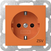 Gira - Steckdose SCHUKO-Steckd. SH ZSV 4453109 Orange