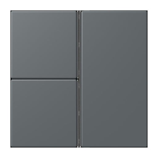Jung - Abdeckung/Bedienelement für Installationsschalterprogramme Tastensatz 3fach LC 403 TSA 202 gris fonce 31