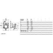 Bals Elektrotech - CEE-Gerätestecker (IEC 60309) Anbau-Gerätestecker 27118 7p 400V 6h Ip 67