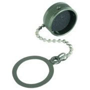 Telegärtner - Zubehör/Ersatzteile für modulares Anschlusssystem Abdeckhaube 100021267 CW-339 m.Kette gn-ol − 5 Stück