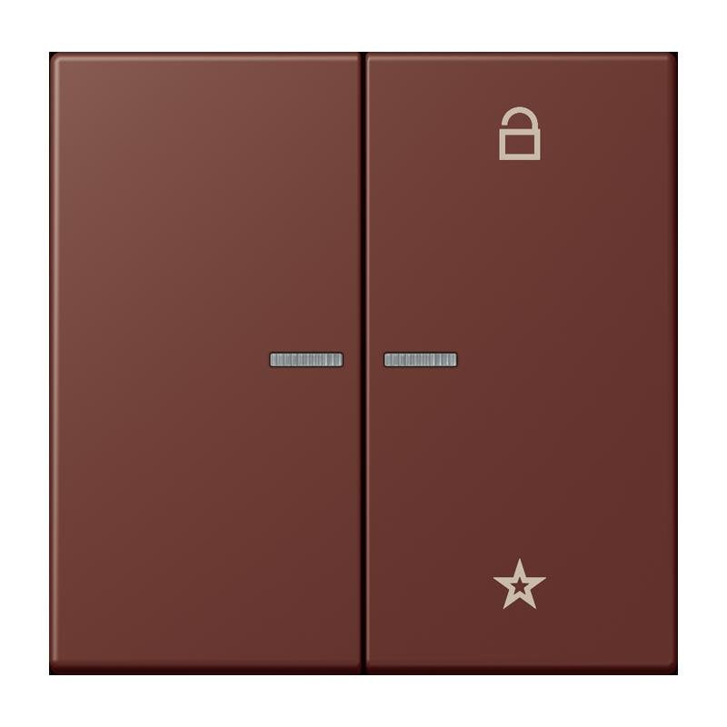 Jung - Bedienelement intelligent eNet Taster Universal 1f. FM LC 1701 235
