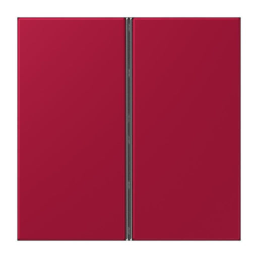 Jung - Abdeckung/Bedienelement für Installationsschalterprogramme Tastensatz 2fach LC 402 TSA 229 rouge carmin