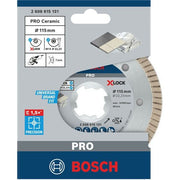 Bosch - Trenn-/Schleifscheibe PRO Ceramic X-Lock 2608615131 Diamanttrennscheibe