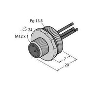Turck - Zubehör/Ersatzteile für Positionsschalter Flanschstecker FS3-0.5/13.5