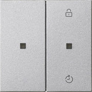 Gira - Bedienelement intelligent Funk-Bedienaufsatz 549326 Memory alu