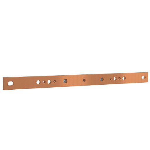 ABN - Sammelschienenklemme CU-Schiene FB2 40x10mm ABNPC32142 waagrecht gelocht − 5 Stück