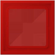 Jung - Abdeckrahmen Rahmen 1-fach LC Z981 BF 227 rouge vermillon 31