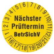 Beha-Amprobe - Kennzeichnungsmaterial Prüfetiketten FTC00001239D(VE250) 30mm