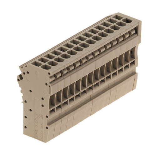 Weidmüller - Zubehör/Ersatzteile für Klemmen Stecker ZPS 2.5/1AN/QV/14 Steckanschl.,2.5mm² − 10 Stück