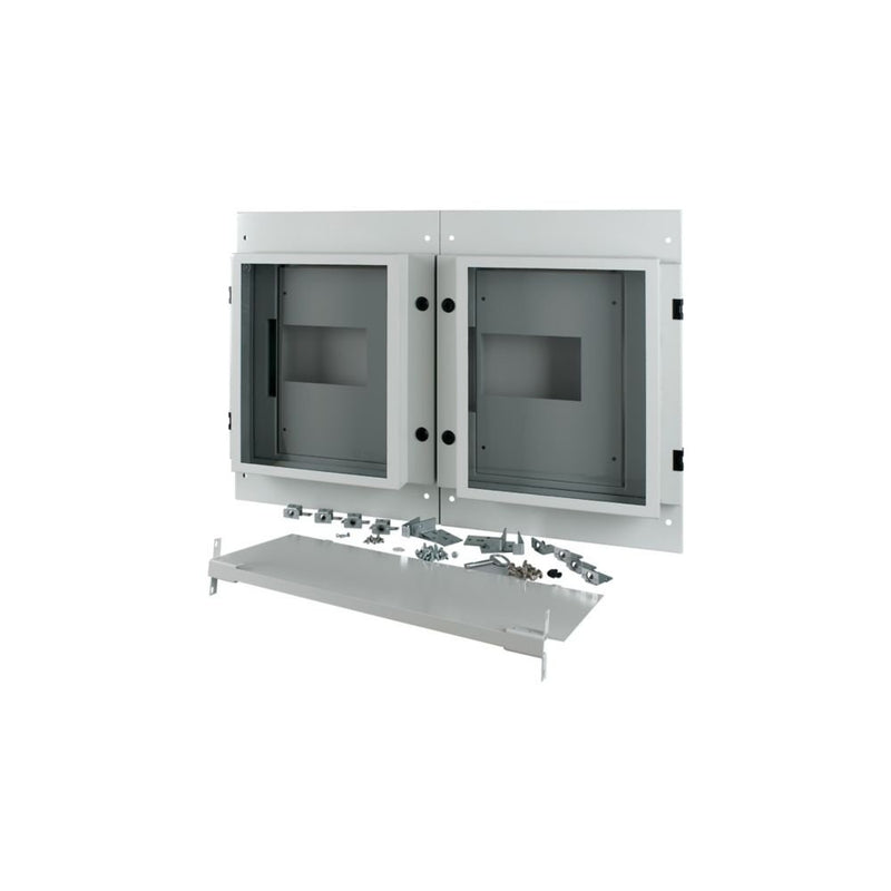 Eaton - Frontplatte (Schaltschrank) Frontplatte 2xNZM4 XM2N44W10C-55 Ausfahreinheit grau