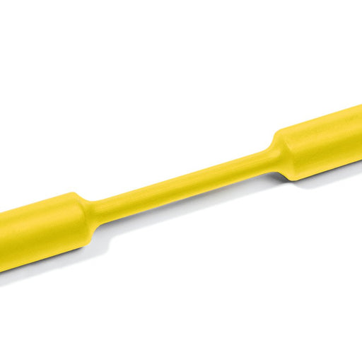 HellermannTyton - Schrumpfschlauch Warmschrumpfschlauch TF21-9,5/4,8-YE 2:1 (9,5/4,8 mm), ge − 50 Meter