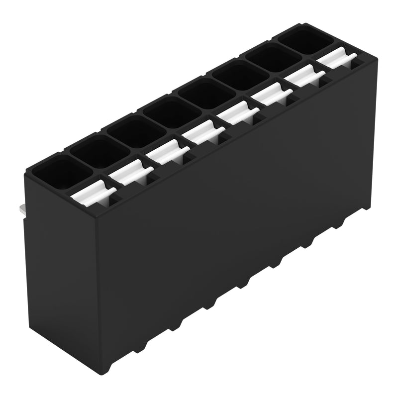 WAGO - Leiterplattenklemme THR-Leiterplattenklemme 2086-1228 Drücker,1,5mm²,sw − 108 Stück