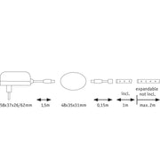 Paulmann - Mechanisches Zubehör/Ersatzteile für Leuchten LED-Strip 709.55