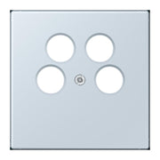 Jung - Einsatz/Abdeckung für Kommunikationstechnik Abdeckung für SAT-TV LC 990-4 SAT2 209