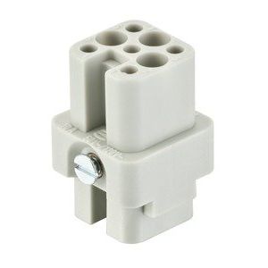 Harting - Kontakteinsatz für Rechtecksteckverbinder HAN 7D-F 50V/120V- 09210073101 − 10 Stück