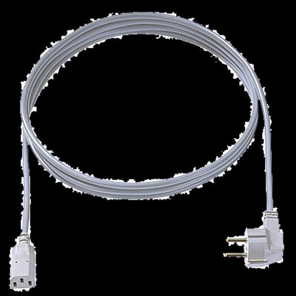 Bachmann - Netzanschlussleitung Kaltgeräte-Zuleitung 353.985 10A/250V,3m,grau