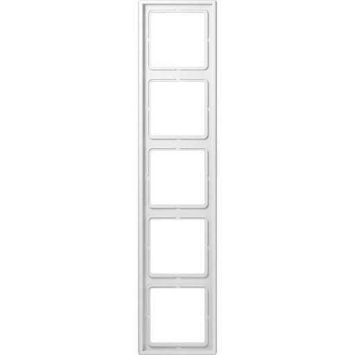 Jung - Abdeckrahmen Rahmen 5-fach aws LS 985 WW waage/senkrecht