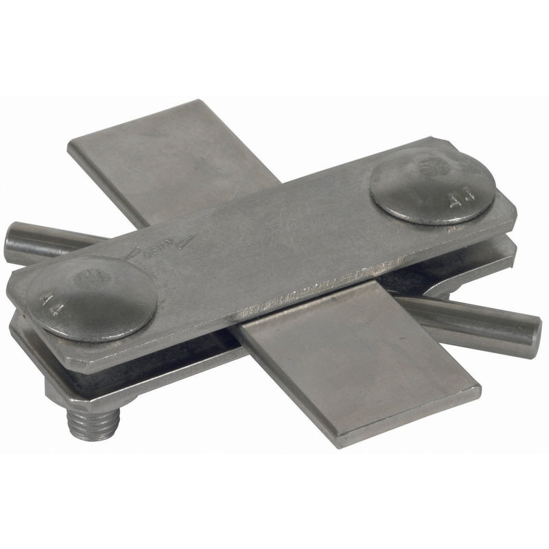 DEHN - Verbinder für Blitzschutz SV-Klemme SVK 7.10 FL30 V4A NIRO (V4A)