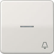 Jung - Abdeckung/Bedienelement für Installationsschalterprogramme Wippe Symbol KLINGEL lgr CD 590 KO5K LG für beleuchtb.Taster