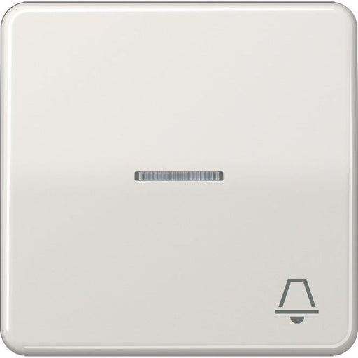 Jung - Abdeckung/Bedienelement für Installationsschalterprogramme Wippe Symbol KLINGEL lgr CD 590 KO5K LG für beleuchtb.Taster