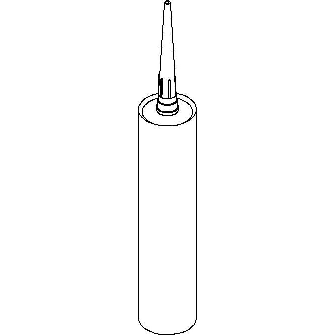 Niedax - Zubehör/Ersatzteile für Brandabschottung Brandschutzmasse BSM 90 (310ml)