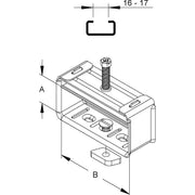 Niedax - Bügelschelle Bündelschelle BUE 100/80.25 65-80mm