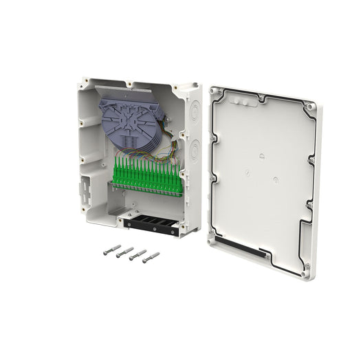 Metz Connect - Patchpanel LWL OpDAT MV 18xSC-S APC 15036C91A18-B OS2 splice IP65