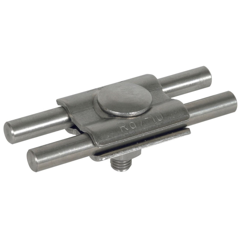 DEHN - Verbinder für Blitzschutz Parallelverbinder PV 7.10 FRM10X35 V4A NIRO (V4A)