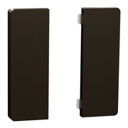 Merten - Abdeckung/Bedienelement für Installationsschalterprogramme Tastsensor 2f MEG6192-6052 Moccametallic