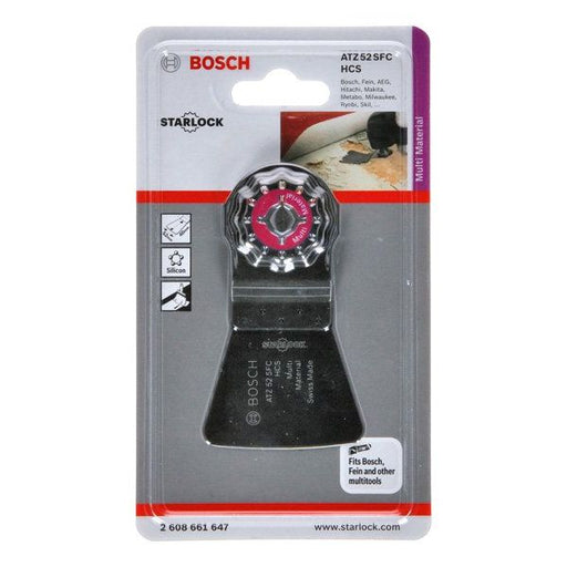 Bosch - Systemzubehör für Oszillator HCS Schaber ATZ 52 SFC, 2608661647 flexibel 52 x 38 mm