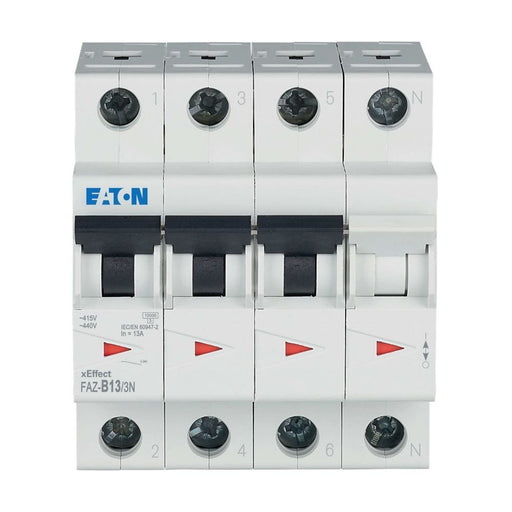 Eaton - Leitungsschutzschalter FAZ-B13/3N B 13A, 3p+N