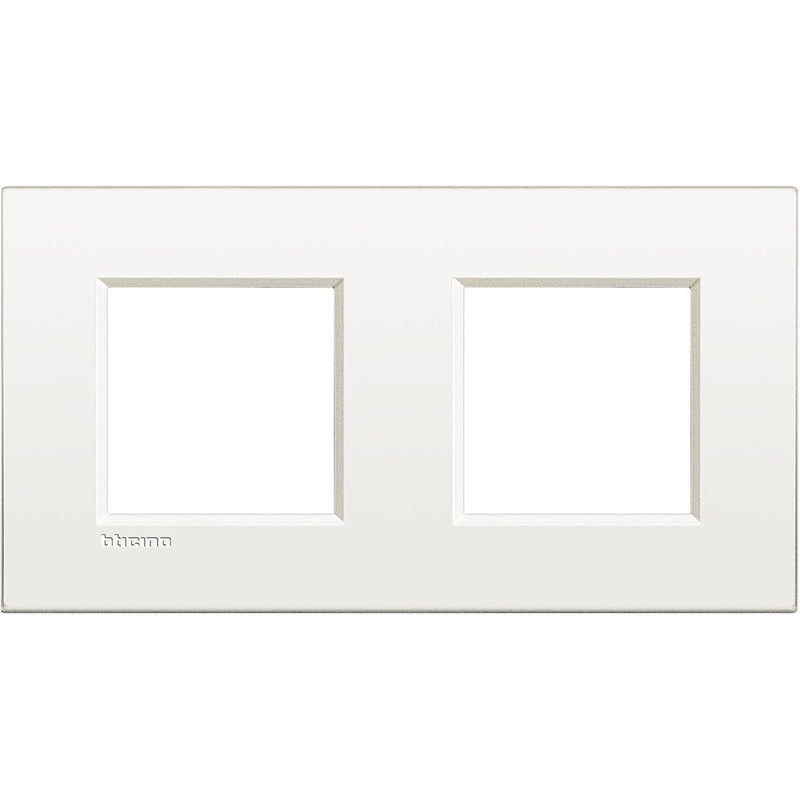 Legrand (BT) - Abdeckrahmen Air Europe Rahmen 2-fach LNE4802M2BN weiß