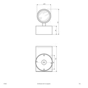 EVN Lichttechnik - Decken-/Wandleuchte Wandleuchte 103100A IP65