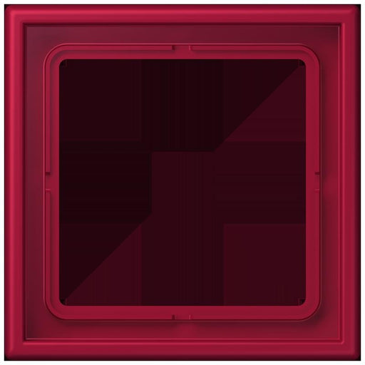 Jung - Abdeckrahmen Rahmen 1-fach LC 981 229 rouge carmin