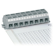 WAGO - Klemmenmarkierung Beschriftungsstreifen 210-333/1200-103 DIN A4,bedruckt,weiß