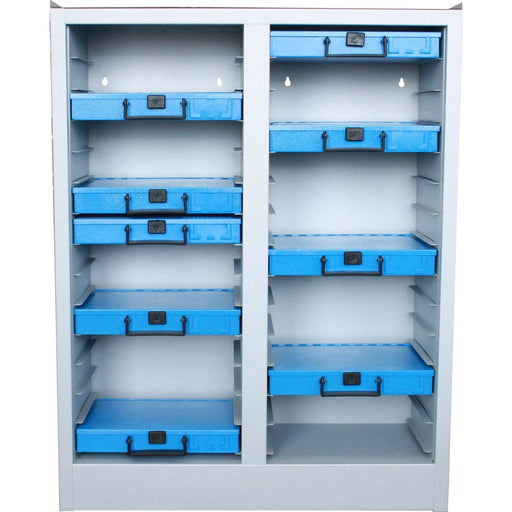 Dresselhaus - Werkzeugschrank Sortimente-Wandhalter 4498/000/06 8740 28-fach, unbestückt