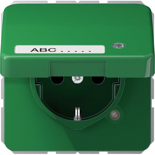 Jung - Steckdose SCHUKO-Steckdose 16A 250V CD 1520 NAKLKO GN m.Berührungsschutz