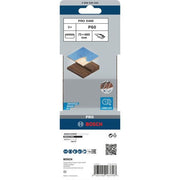 Bosch - Schleifpapier/Schleifvlies PRO X440 Schleifband, 75 x 2608606043 480 mm, G60, 3-tlg