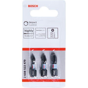 Bosch - Bit PRO PH Impact Bit 2608522470 Set, 25 mm, 3-tlg