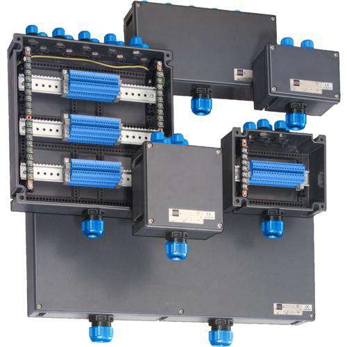 Stahl - Klemmenkasten EExi-Klemmenkasten 8146/2S71-C845