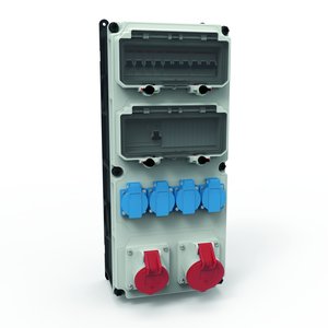 Bals Elektrotech - CEE-Steckdosen-Kombination (IEC 60309) CEE-Steckdosen-Kombination 89291
