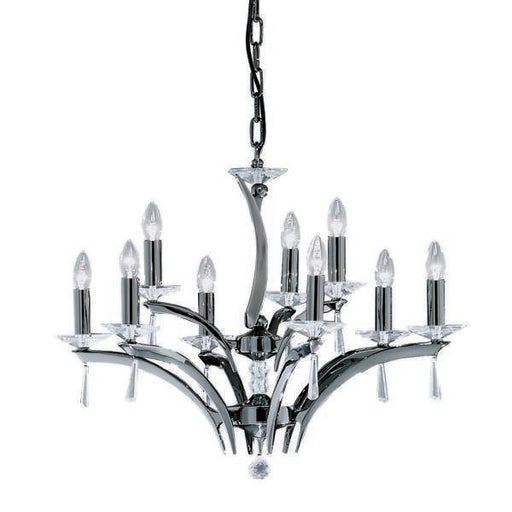Brumberg Leuchten - Pendelleuchte Krone Stella 00850669 9xE14/60W,schwarzch