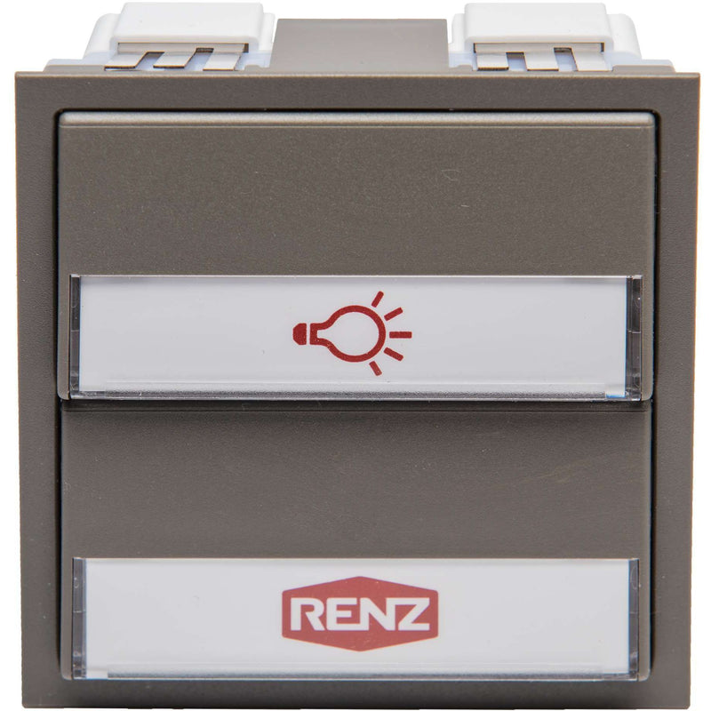Renz Metallwaren - Funktionsmodul für Türkommunikation Komb.Klingel/Lichtmodul 97-9-85274 gr