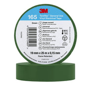 3M - Klebeband PVC Elektro-Isolierband Temflex165 grü19X25 165GR6E